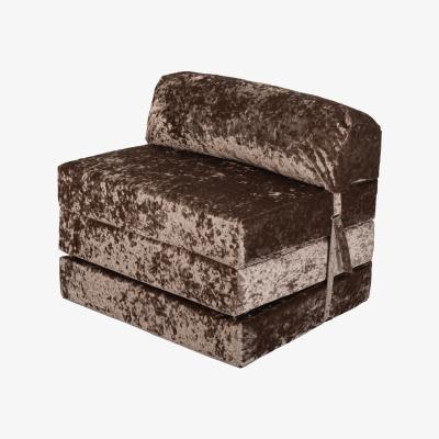 The Range Indoor Trifold Folding Z Bed with Headrest  - Truffle