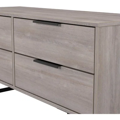 The Range Hong Kong G Ready Assembled 4 Drawer Bed Box - Grey Oak