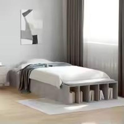 The Range Single Stylish Durable Bed Frame - Grey