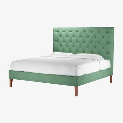 Sofa.com Rosalie 150cm Super King Bed in Celadon Easy Cotton