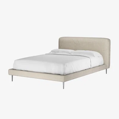 Sofa.com Lucy Double Bed in Jasmine Silky Jacquard Weave