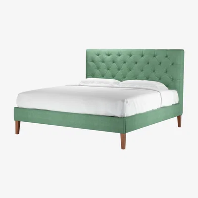 Sofa.com Rosalie 130cm Super King Bed in Celadon Easy Cotton
