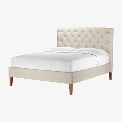 Sofa.com Rosalie 130cm King Bed in Jasmine Silky Jacquard Weave