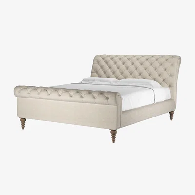 Sofa.com Knightsbridge Super King Bed in Jasmine Silky Jacquard Weave