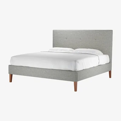 Sofa.com Avery 130cm Super King Bed in Grey Marl Highland Tweed - sofa.com