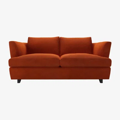 Sofa.com Lars 2.5 Seat Sofa bed in Brick Aquaclean Clever Velvet