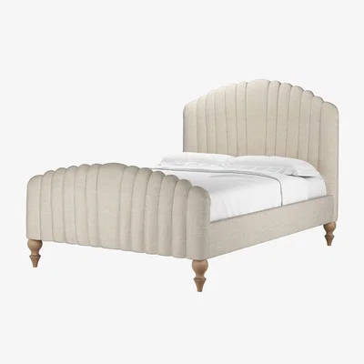 Sofa.com Bella Double Bed in Jasmine Silky Jacquard Weave