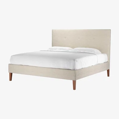 Sofa.com Avery 130cm Super King Bed in Jasmine Silky Jacquard Weave