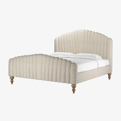 Sofa.com Bella Super King Bed in Jasmine Silky Jacquard Weave