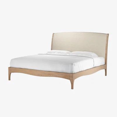 Sofa.com Emilia Super King Bed in Jasmine Silky Jacquard Weave