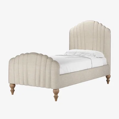 Sofa.com Bella Single Bed in Jasmine Silky Jacquard Weave