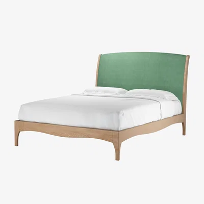 Sofa.com Emilia King Bed in Celadon Easy Cotton