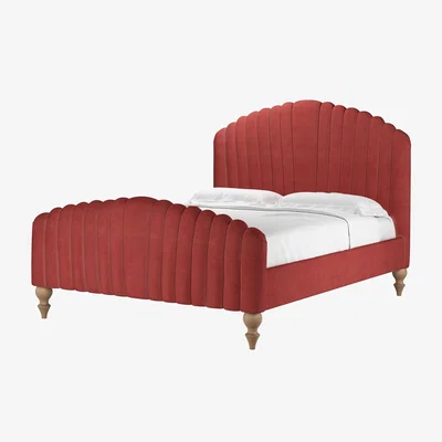 Sofa.com Bella King Bed in Indian Summer Easy Cotton