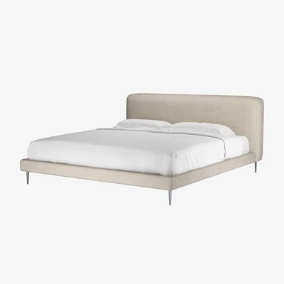 Sofa.com Lucy Super King Bed in Jasmine Silky Jacquard Weave