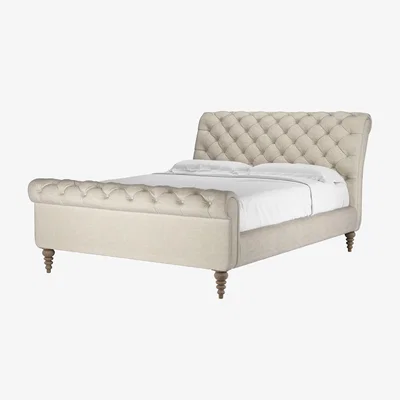 Sofa.com Knightsbridge King Bed in Jasmine Silky Jacquard Weave
