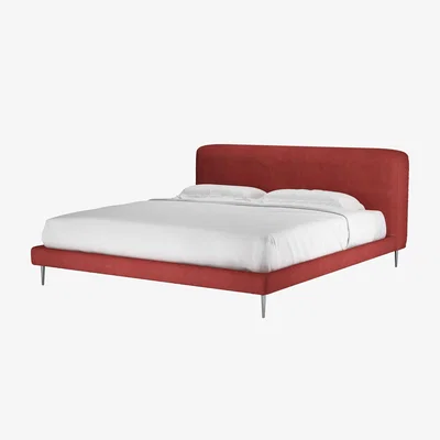 Sofa.com Lucy Super King Bed in Indian Summer Easy Cotton