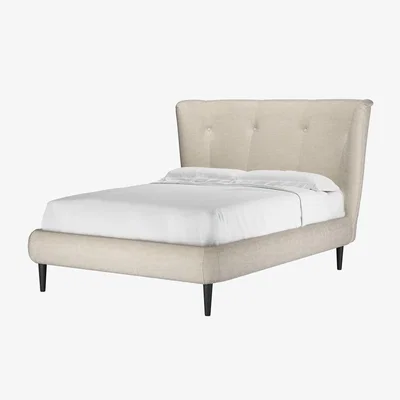Sofa.com Audrey Double Bed in Jasmine Silky Jacquard Weave