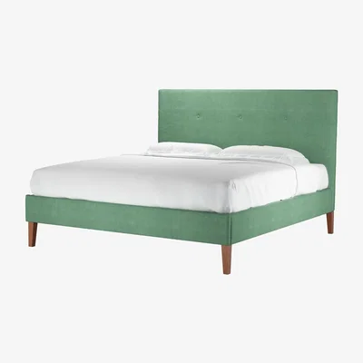 Sofa.com Avery 130cm Super King Bed in Celadon Easy Cotton