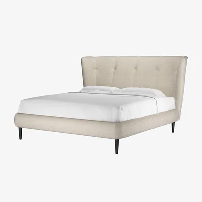 Sofa.com Audrey Super King Bed in Jasmine Silky Jacquard Weave
