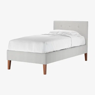 Sofa.com Avery 100cm King Bed in Matcha Powdered Leather