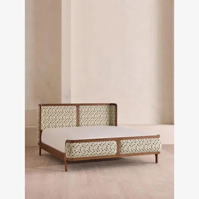 Soho Home Belsa Bed, Superking, Olia Jacquard. UK