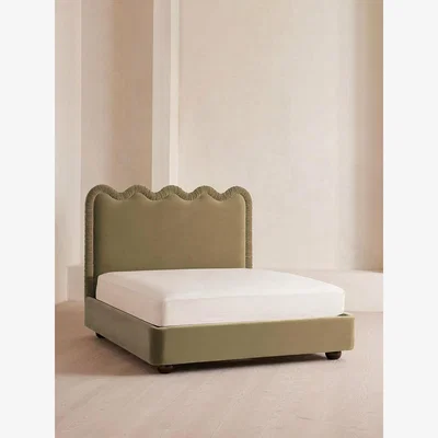 Soho Home Tristan Bed, Emperor, Velvet Lichen