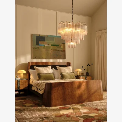 Soho Home Heidi Bed, Superking, Velvet, Chocolate UK