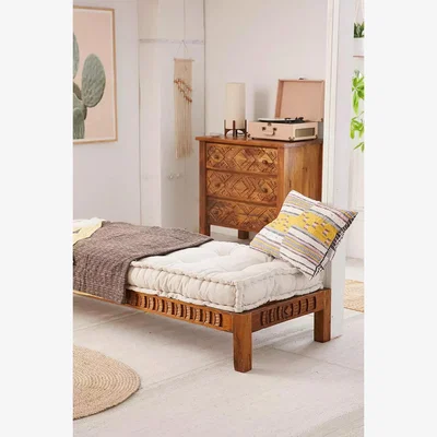 Urban Outfitters Amira Carved Daybed Board - Brown ALL at Urban Outfitters