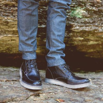 Wolf & Badger Men's Lincoln Black Dd Tml | 7 Uk | Bed Stu