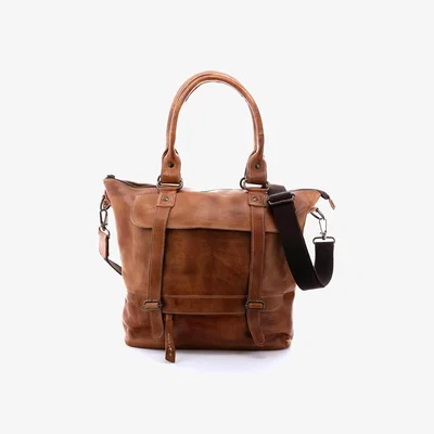 Wolf & Badger Women's Brown / Neutrals Big Fork Tan Rustic | One Size | Bed Stu
