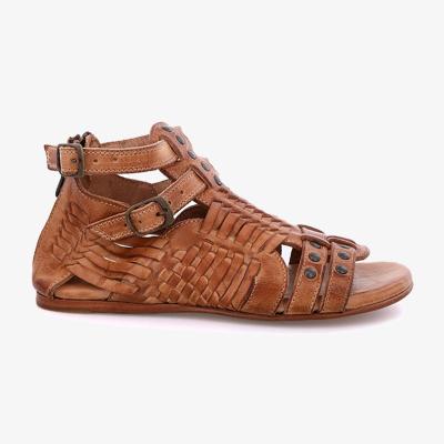 Wolf & Badger Women's Brown Claire Iii Tan Dip Dye | 9 Uk | Bed Stu