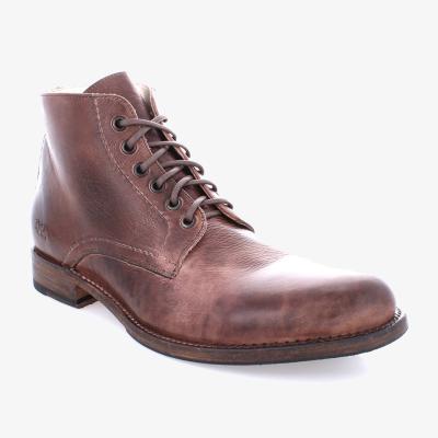 Wolf & Badger Men's Brown Bradley Teak Rustic | 6 Uk | Bed Stu