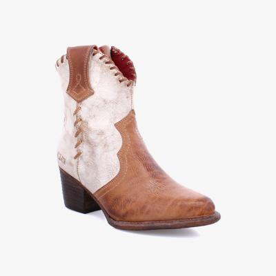 Wolf & Badger Women's Brown / White / Neutrals Baila Ii Tan Rustic Nectar Lux | 7 Uk | Bed Stu