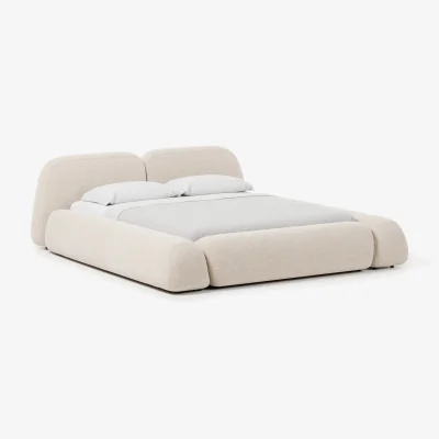 Westwing Upholstered Bed Wolke with Storage