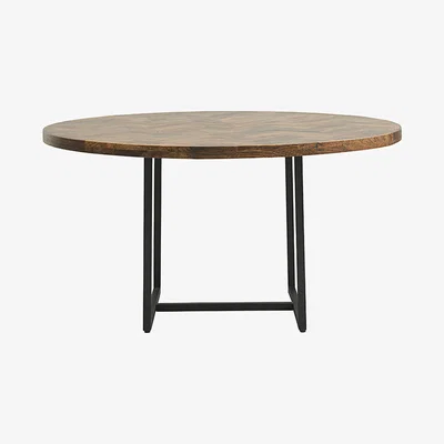 Amara House Doctor - Kant Dining Table - Round - Oak/Black