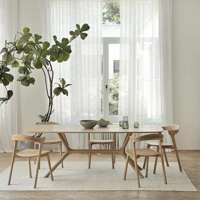 Amara Ethnicraft - Oak X Dining Table - Oak