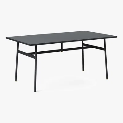 Amara Normann Copenhagen - Union Dining Table - 160x90cm - Black