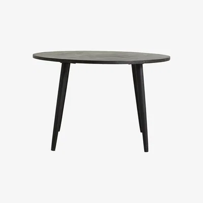 Amara Nordal - Hau Round Dining Table - Black Wood