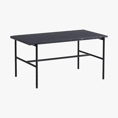 Amara HAY - Rebar Rectangular Coffee Table - Black
