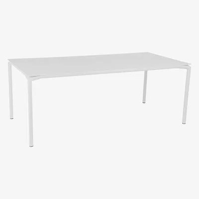 Amara Fermob - Calvi Garden Dining Table - Cotton White