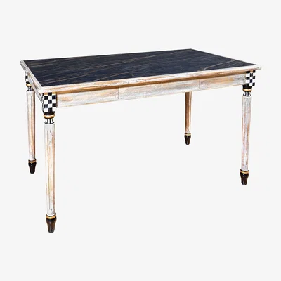 Amara MacKenzie-Childs - Tuscan Farm Kitchen Table - Black