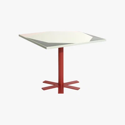 Amara Petite Friture - Parrot Square Dining Table - Green Pattern