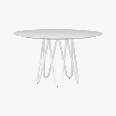 Amara Horm & Casamania - Meduse Dining Table - White/Polished Carrara