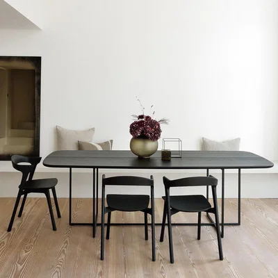 Amara Ethnicraft - Arc Dining Table - Black - 220cm
