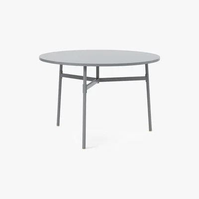 Amara Normann Copenhagen - Union Round Dining Table - Grey