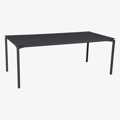 Amara Fermob - Calvi Garden Dining Table - Anthracite