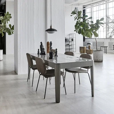 Amara House Doctor - Molon Dining Table - Grey