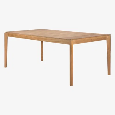 Amara Ethnicraft - Bok Outdoor Dining Table - Oak - Large