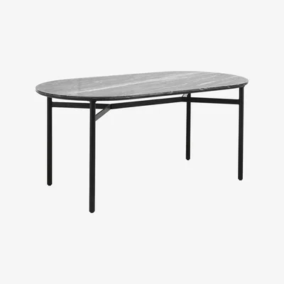 Amara Nordal - Taupo Dining Table - Black Marble
