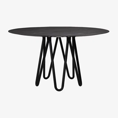 Amara Horm & Casamania - Meduse Dining Table - Black/Glass